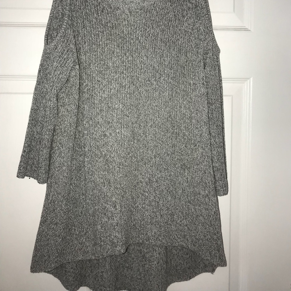 Express Cold Shoulder Sweater - Picture 2 of 3